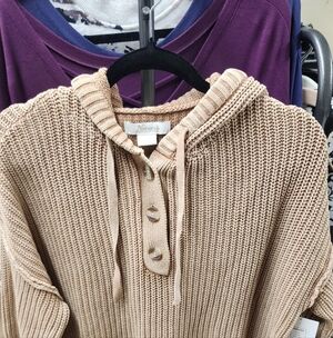 Natural Reflections Tan Knit Sweater